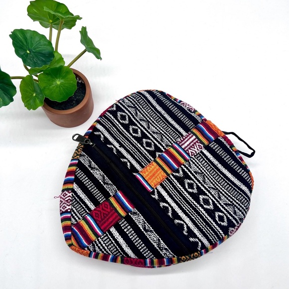 Foldable Heart-Shaped Colorful Cotton Day Backpack - Picture 11 of 12